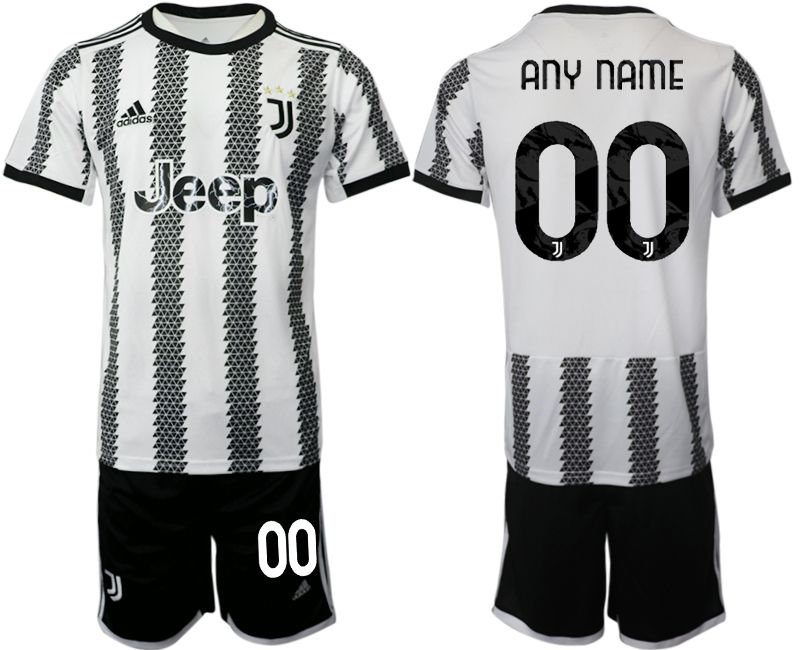 Men 2022-2023 Club Juventus FC home white customized Soccer Jersey->rome jersey->Soccer Club Jersey